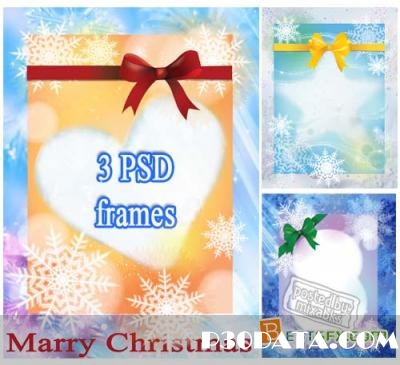 Winter Frames - PSD layer