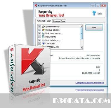 پاکسازی سیستم با Kaspersky Virus Removal Tool (AVPTool) 11.0.0.1245