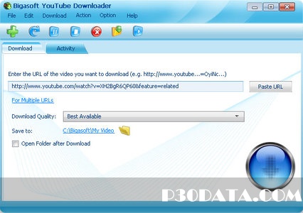 دانلود از یوتیوب با Portable Bigasoft YouTube Downloader v1.2.8.4624