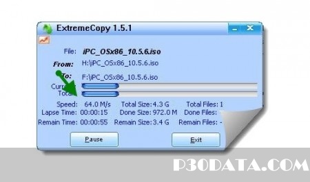انتقال فایل ها با سرعت نور توسط ExtremeCopy 2.2.0 PRO