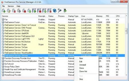 کنترل کامل برنامه های در حال اجرا - FireDaemon Pro 3.5.2536