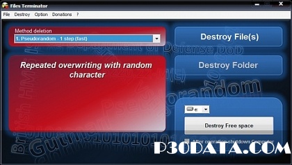 حذف دائمی فایل ها Files Terminator Free 2.3.0.4