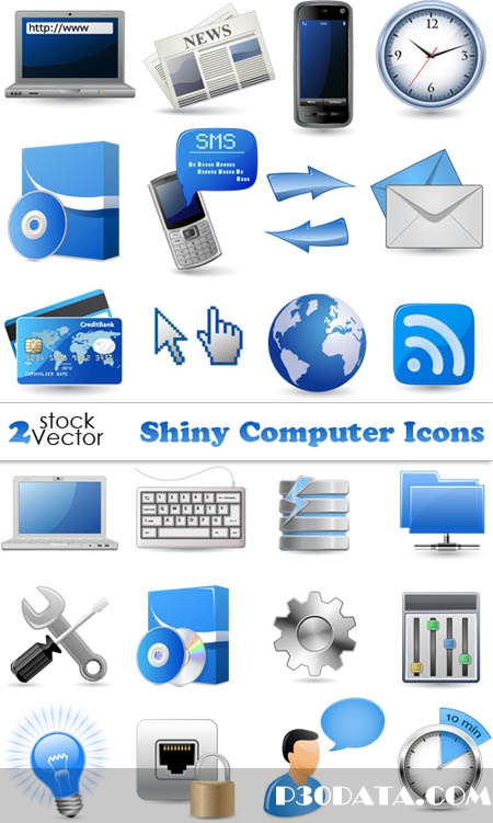 Vectors - Shiny Computer Icons