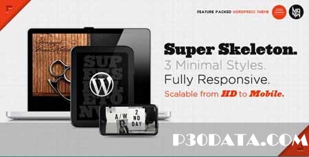 ThemeForest - Super Skeleton Wordpress Theme - 1.5