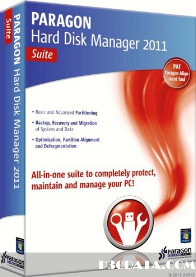 دانلود نرم افزار مدیریت هارد دیسک Paragon Hard Disk Manager 2011 Suite