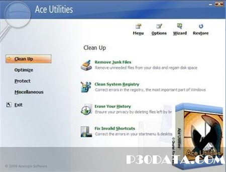 بهینه سازی سیستم با Acelogix Ace Utilities 5.2.5 Build 475-x64