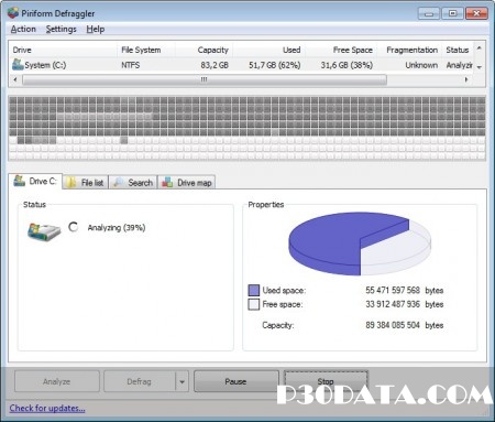 Defraggler Professional v2.14.706 - یکپارچه سازی هارد