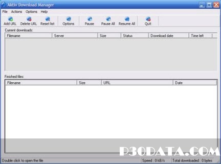 نرم افزار مدیریت دانلود Aktiv Download Manager v3.4.0