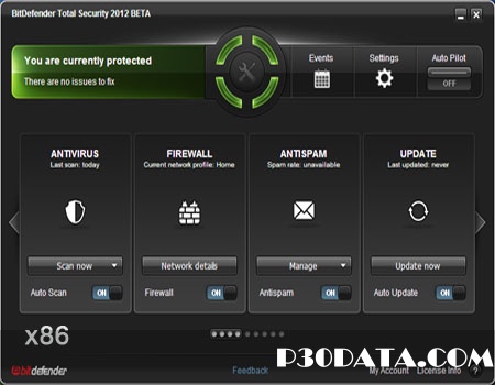 BitDefender Total Security 2012 Build 15.0.33.1409