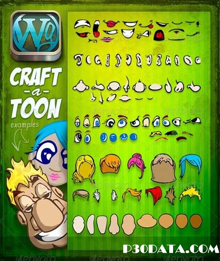 Cartoon Character Builder