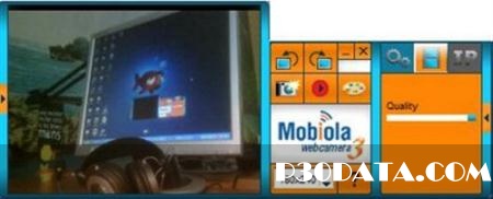 تبدیل موبایل به وب کم با Mobiola Web Camera for BlackBerry 3.2.7