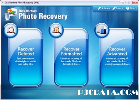 نرم افزار بازیابی فایل و عکس Disk Doctors Photo Recovery 2.0.0.26