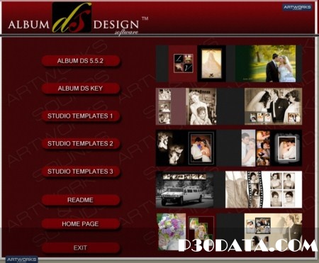 نرم افزار Album DS 5.5.2 Design برای فتوشاپ