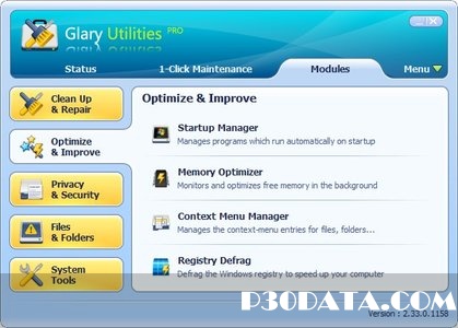  مجموعه ابزارهای حرفه ای با نام Glary Utilities Pro 2.51.0.1666 Multilingual
