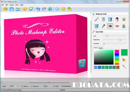 آرایش حرفه ای تصاویر با Photo Makeup Editor v1.35