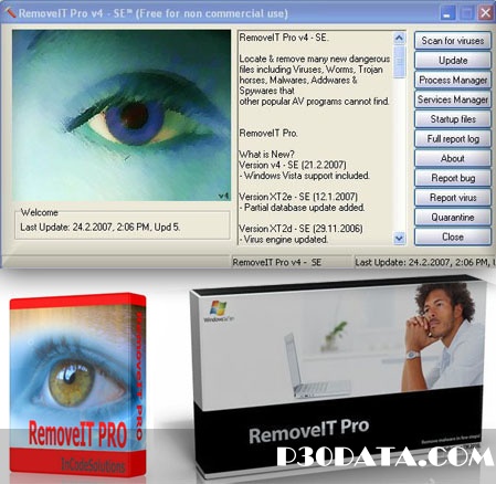 محافظت حرفه ای در برابر تروجان ها با RemoveIT PRO 4 SE 05.05.2012 Portable