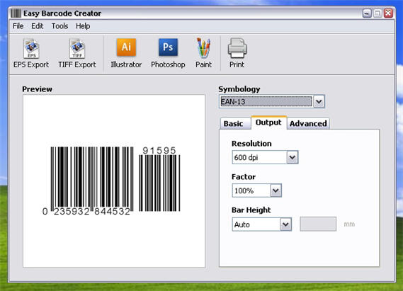 طراحی و ساخت بارکدهای استاندارد توسط Easy Barcode Creator 2.0.7