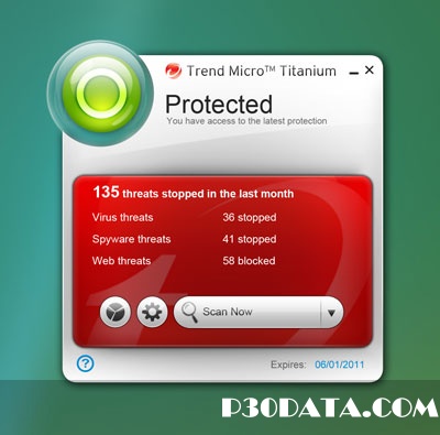 امنیتی کامل و حرفه ای با Trend Micro Titanium Internet Security 2012