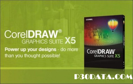 قویترین نرم افزار برای طراحی های گرافیکی به نام CorelDRAW Graphics Suite X5 v15.2.0.695