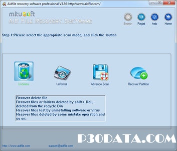 دانلود نرم افزار بازیابی اطلاعات پاک شده Aidfile Recovery Software Professional 3.6.3.1