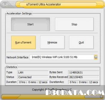 نرم افزار شتاب کننده دانلود از تورنت uTorrent Ultra Accelerator v2.9.0.0