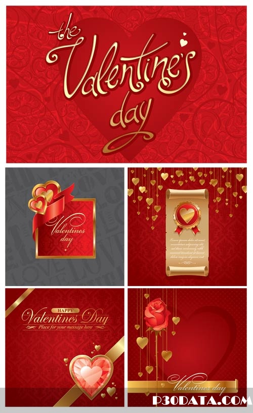 Big collection of Valentine's Day
