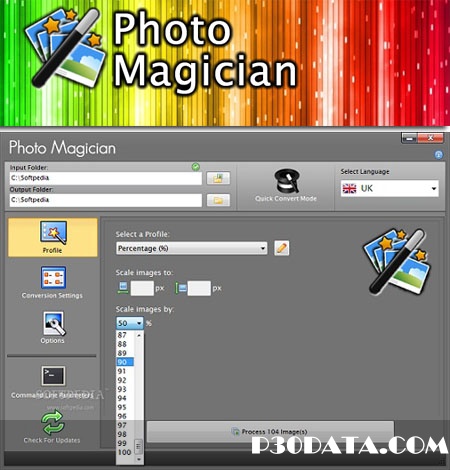تغییر فرمت تصاویر Photo Magician 2.3.4.0