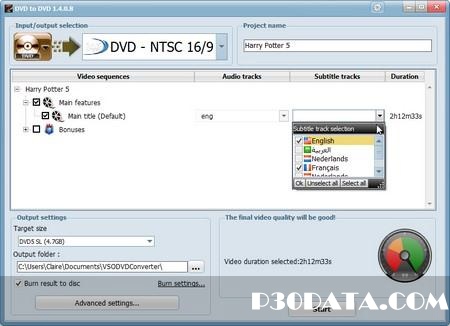 تبدیل فایل های تصویری به DVD با VSO DVD to DVD 1.4.0.8 Portable 