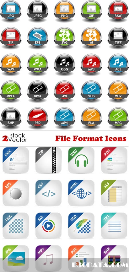 Vectors - File Format Icons