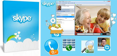 تماس رایگان صوتی و تصویری با سراسر دنیا با  Skype 5.10.0.116 Final 