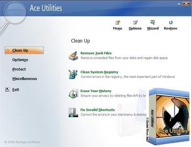 حرفه ای ترین بهیه سازی رجیستری با نام Ace Utilities 5.3.0 Build 485