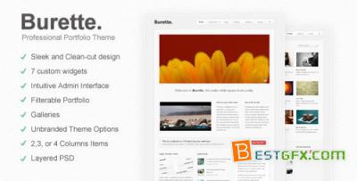 ThemeForest - Burette - Professional WordPress Theme