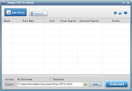 تبدیل فایل های PDF به Word با Simpo PDF to Word 3.4.2