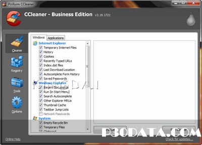 دانلود نرم افزار پاکسازی ویندوز CCleaner All Edition v3.19.1721