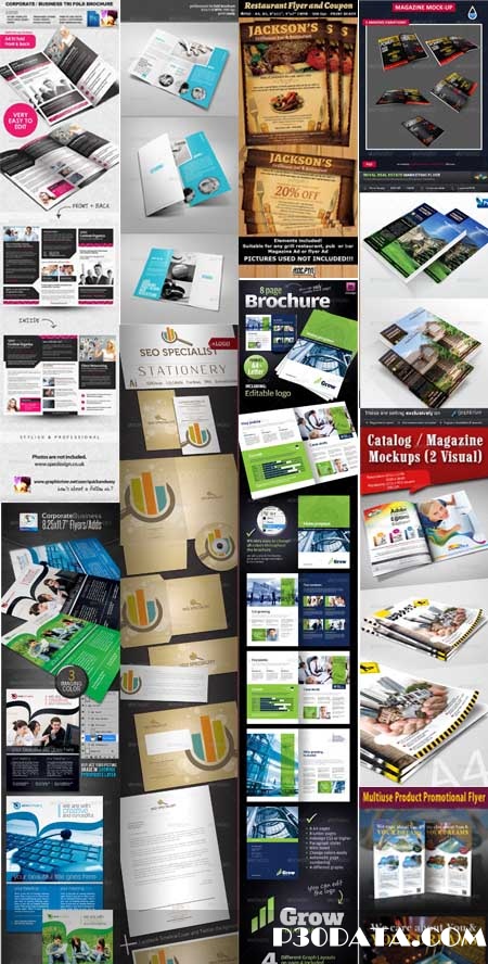 Graphicriver - Print Template Brochure Flyer Pack