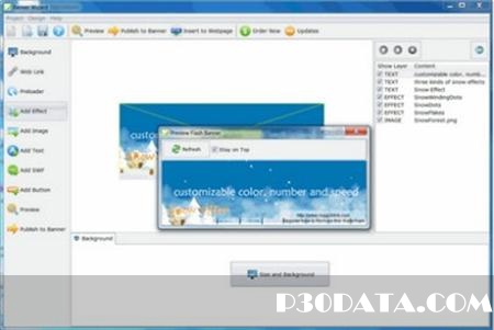ساخت آسان بنر های فلش با Magic Hills Flash Banner Wizard v4.8