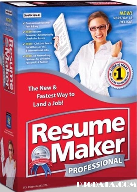 تهیه کامل ترین رزومه با Resume Maker Professional Deluxe v17.0