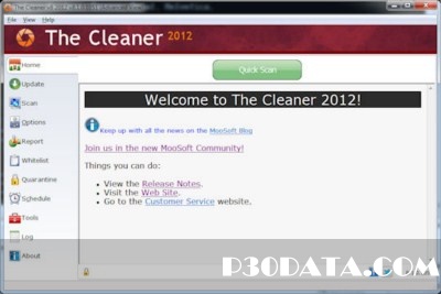 تامین امنیت همه جانبه با The Cleaner 2012 Build 8.1.0.1112