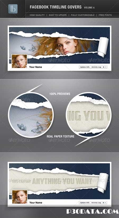 Graphicriver - Facebook Timeline Cover Photoshop Template