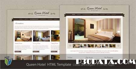 ThemeForest - Queen Hotel - Classic and Elegant HTML Template