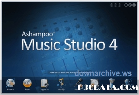 ویرایش فایل های صوتی با Ashampoo Music Studio v4.0.8.23 Datecode