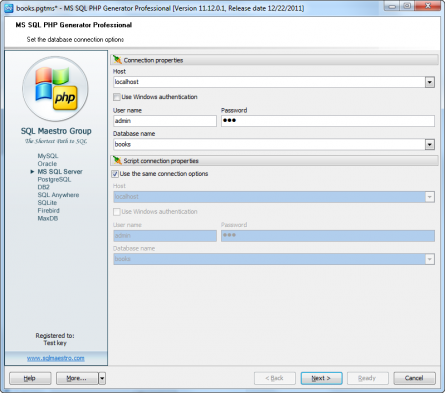 SQL Maestro Group MS SQL PHP Generator Professional 12.3.0.1