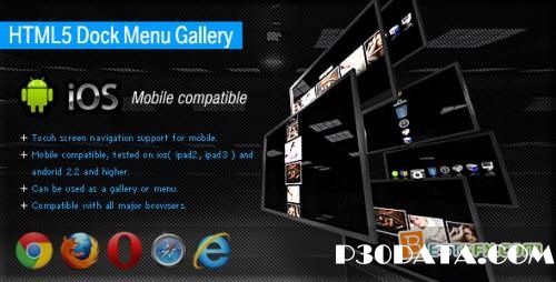 CodeCanyon - HTML5 Dock Menu Gallery - RIP