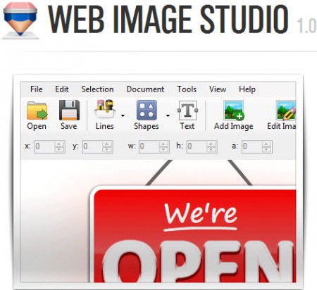 نرم افزار قدرتمند ویرایشگر عکس با CoffeeCup Web Image Studio 1.1 Retail