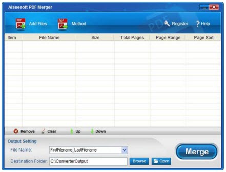 Aiseesoft PDF Merger & Splitter v3.0.28 Portable
