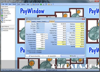 ZPAY PayWindow Payroll System 2012 10.0.18