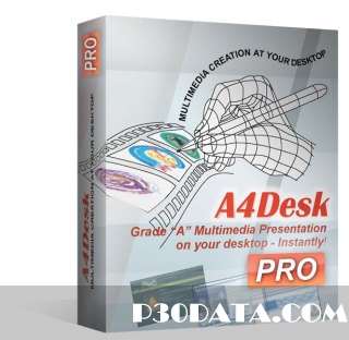 طراحی وبسایت های فلش با A4DeskPro Flash Web Site Builder 6.10