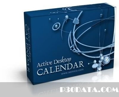 تقویم حرفه ای دسکتاپ با Active Desktop Calendar 7.96
