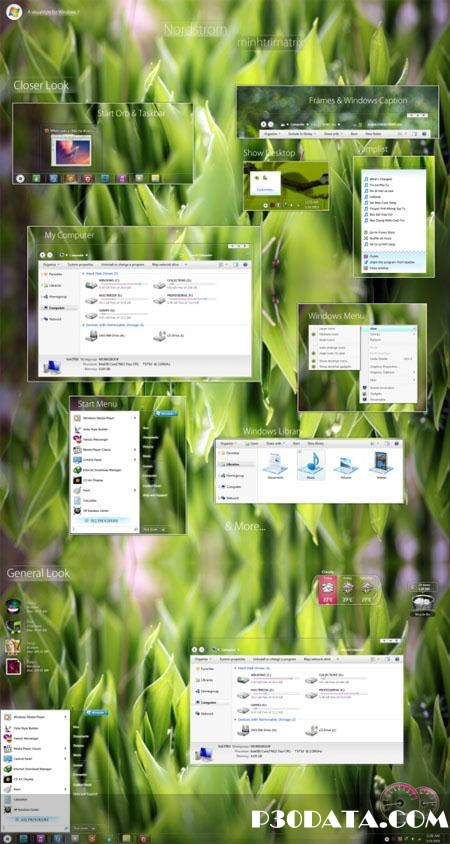 Windows 7 Visual Style - Nordstrom 