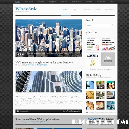 Dynamic CSS Templates Web Blog Corporate Alumini